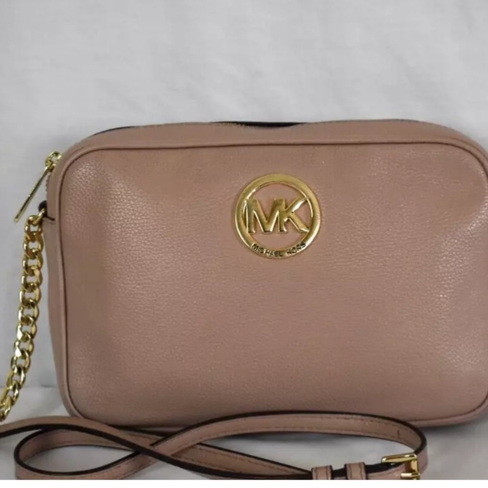 Michael Mors Fulton large East West Leather Crossbody bag excellent condition - Picture 4 of 8
